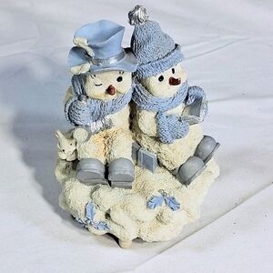 Encore Group Vintage "Buddies Musical w/Book" Holiday Decoration Music Box 94107